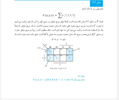 دانلود کتاب مدار منطقی موریس مانو ترجمه فارسی